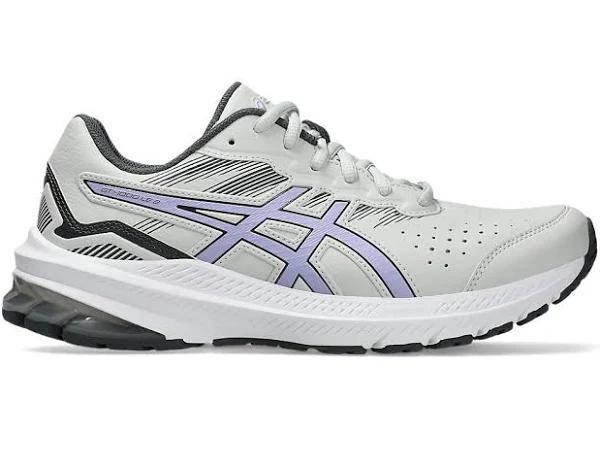 ASICS Women's GT-1000 Leather 2 (D Wide) - Glacier Grey/Vapor 10.5