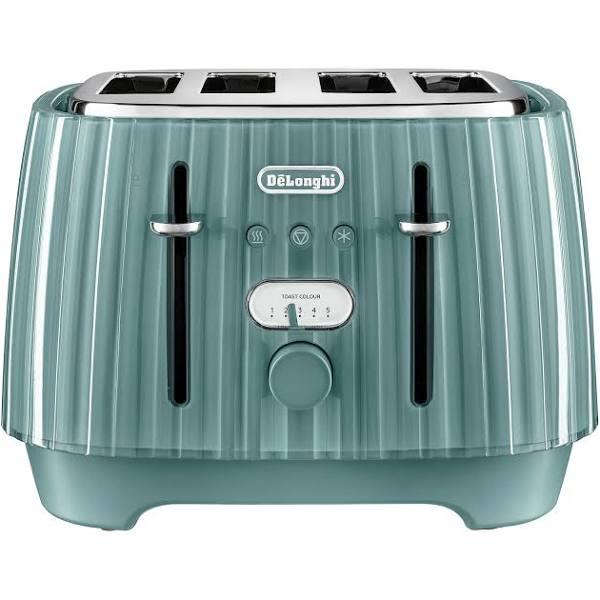 Delonghi Ballerina 4-Slice Toaster Laguna Green CTD4003GR