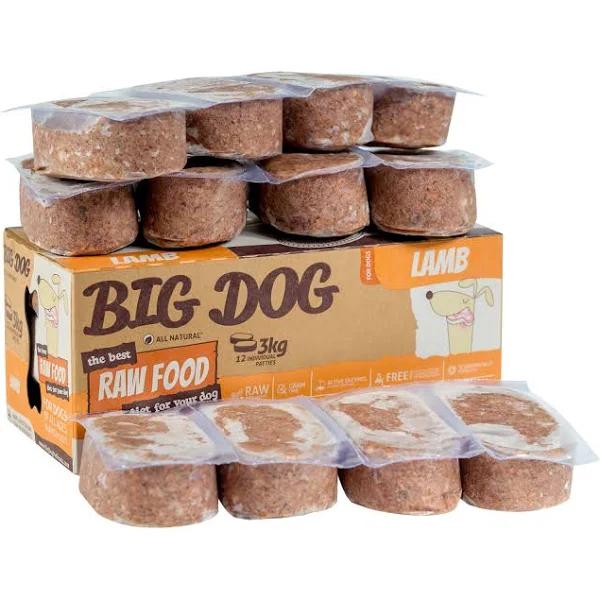 Big Dog Barf Lamb Raw Dog Food 3kg