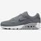 Nike Air Max 90 - Cool Grey/Light Smoke Grey/White/Deep Royal Blue - 11