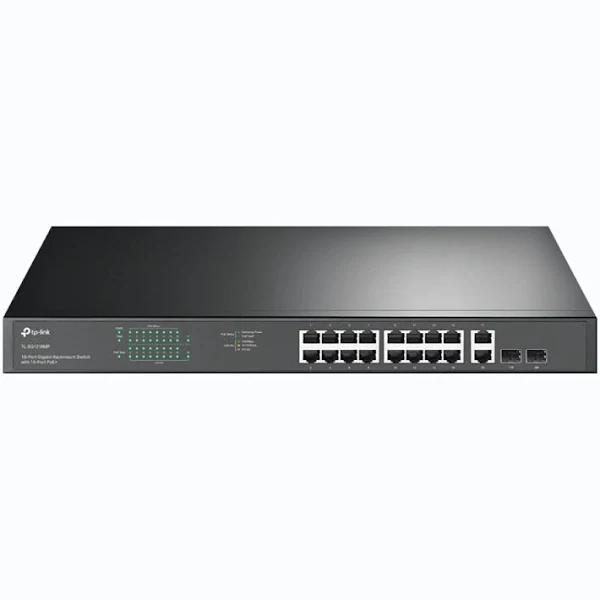 TP-Link TL-SG1218MP 18-Port Gigabit Rackmount Switch With PoE+