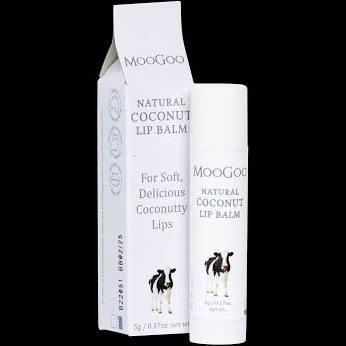 MooGoo Edible Lip Balm - Natural Coconut 5G