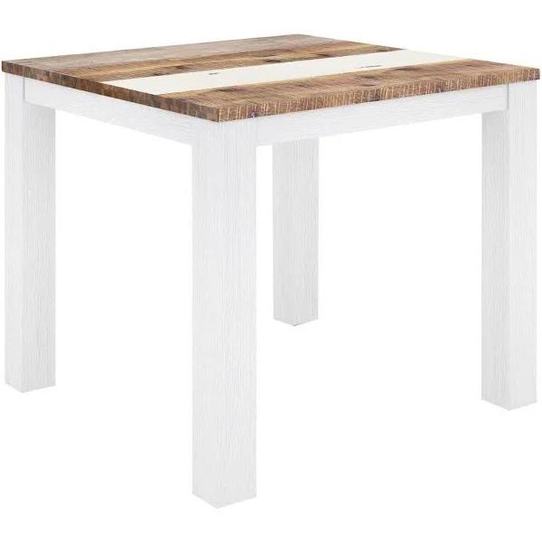 Orville Dining Table 90cm Solid Acacia Wood Home Dinner Furniture - Multi Color