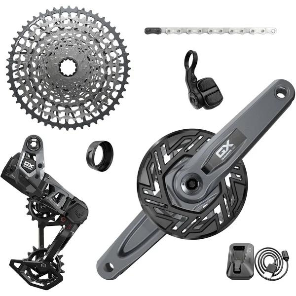 SRAM GX T-type Eagle E-MTB Bosch Transmission AXS Groupset Silver 160 mm 36T / 10-52T