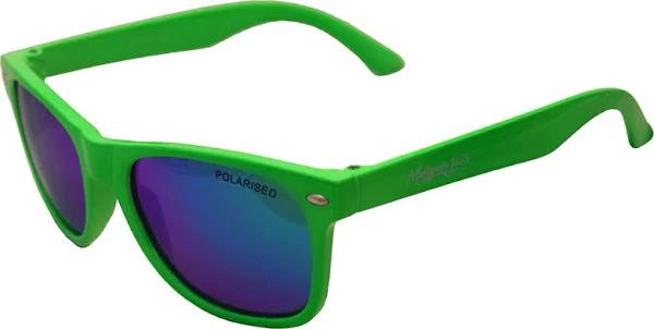 Mangrove Jacks Kids MJK015 C11 Neon Green / Green Revo Polarised Lenses