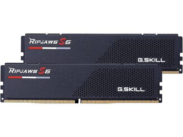 G.Skill Ripjaws S5 Series 64GB (2 x 32GB) 288-Pin PC RAM DDR5 5600 (PC5 44800) Desktop Memory Model F5-5600J3036D32GX2-RS5K