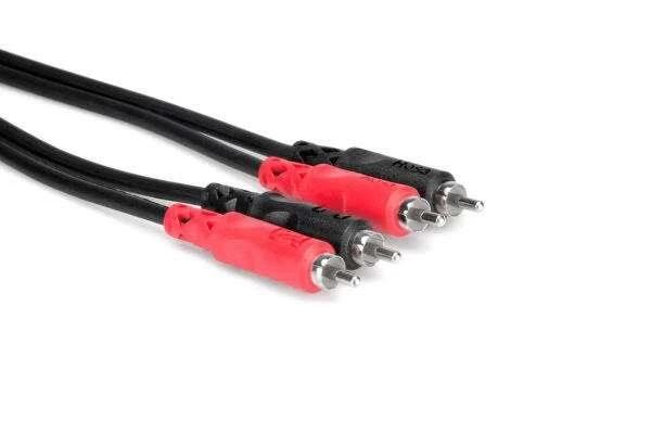 Hosa CRA-202 Dual RCA to Same Stereo Interconnect Cable (2m)