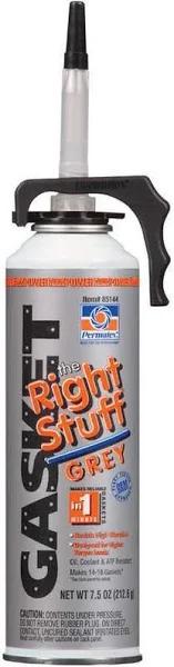 Permatex 85144 The Right Stuff Grey Gasket Maker, 7.5 oz.