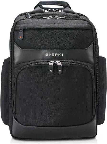 Everki Onyx Premium 15.6 Inch Travel Friendly Laptop Backpack