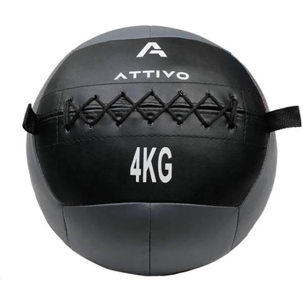 Get ATTIVO Stitched Medicine Wall Ball 4kg Online - Gym Plus