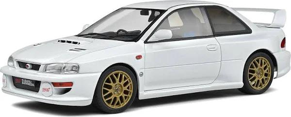 1:18 Subaru Impreza 22B 1998 -- Pure White -- Solido