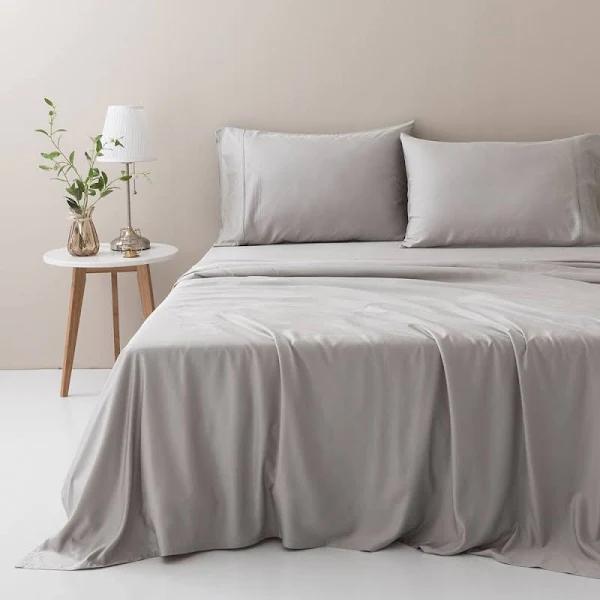 Copy of 100% Organic Bamboo Sheet Set, Silver / King