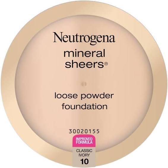 Neutrogena Mineral Sheers Loose Powder Foundation Classic Ivory (10)