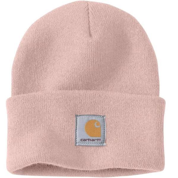 Carhartt Mens Knit Cuffed Beanie (Closeout) One Size Ash Rose