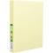 J.Burrows Pp Binder A4 2 D-Ring 25mm Lemon