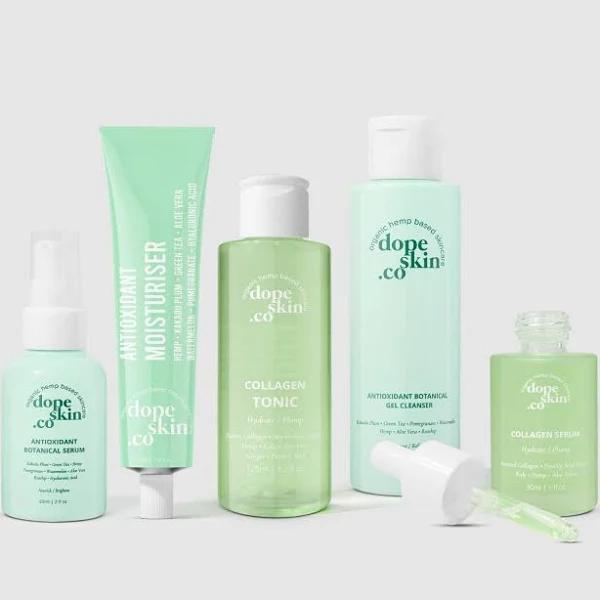 Dope Skin Co 5-Step Calming Skin Kit with Hemp