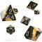 Oakie DOAKIE Dice RPG Set Enclave - Amber (7)