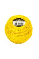 DMC Pearl Cotton Ball Size 8 87yd Ultra Pale Yellow