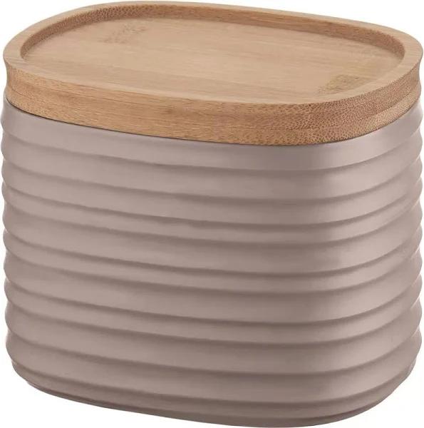 Guzzini Earth Storage Jar Small Taupe