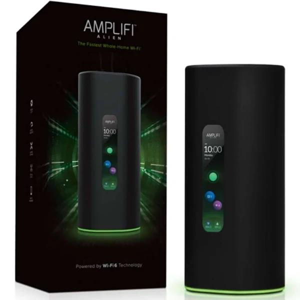 Mastercard Off | Ubiquiti Amplifi Alien Wi-Fi 6 AX6000 Dual-Band Mesh Wireless Router AFI-ALN-R-UK (1 Unit)