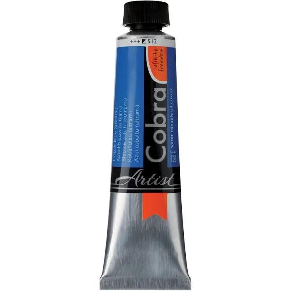 Cobra Water Mixable Oil 40ml 512 Cobalt Blue (Ultramarine)