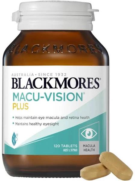 Blackmores Macu Vision Plus (120 Tablets)