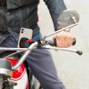 Phone Mount Lock For Motorcycle Bicycle Handlebar