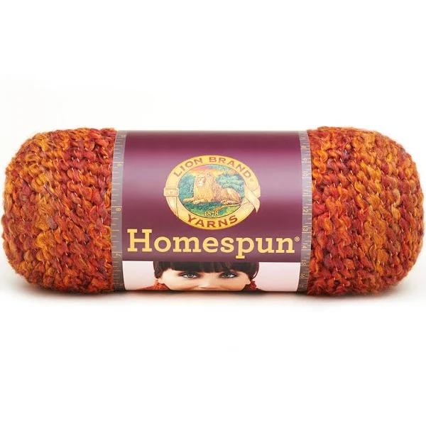 (wildfire) - Lion Brand Yarn Homespun Wild Fire 790-408