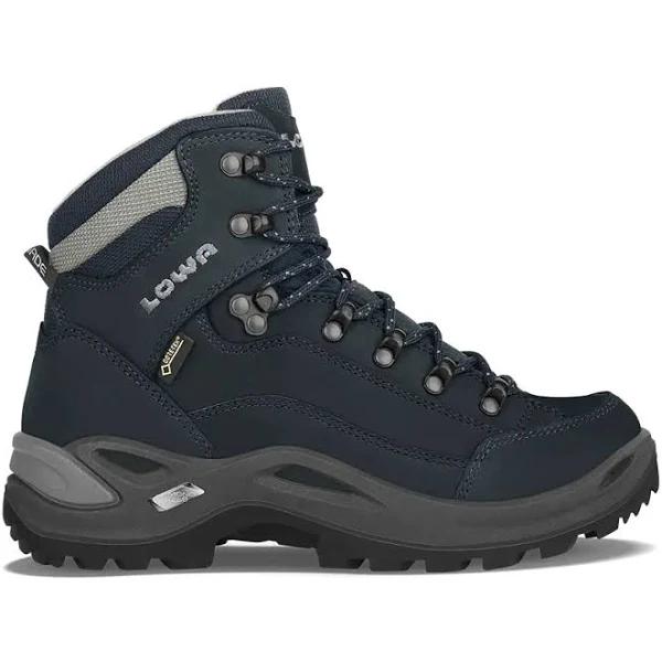 Lowa Renegade Mid GORE-TEX Hiking Boots Blue Grey Women - 41.5