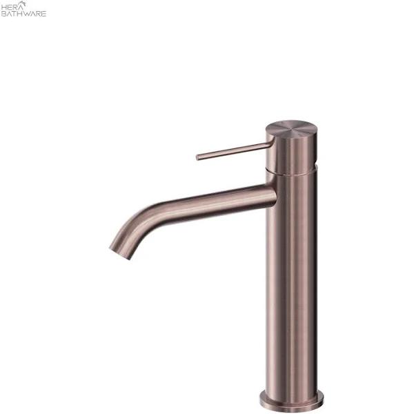 Nero Mecca Mid Tall Basin Mixer - Brushed Bronze (NR221901EBZ)