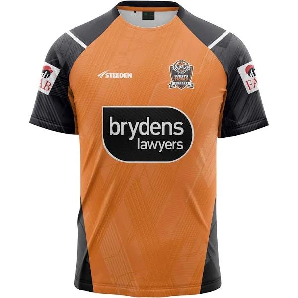 Wests Tigers 2024 Mens Players Training Shirt 5XL