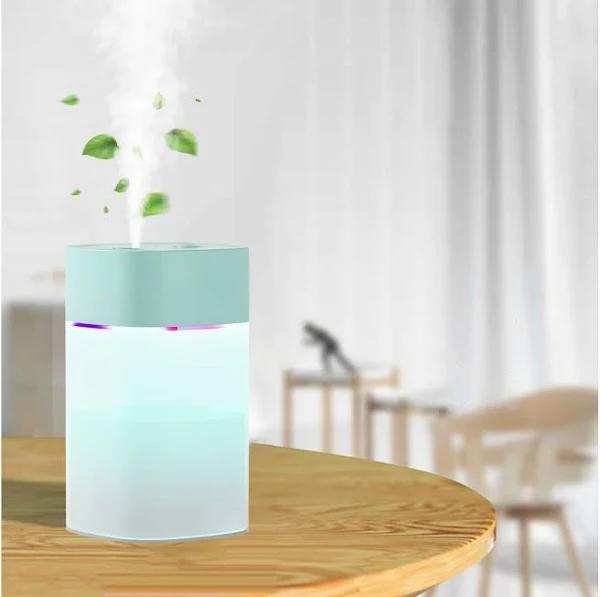 WSECOMM Small Humidifier,Mini Humidifier for Plant,400ml Cool Mist Humidifiers for Bedroom,Desk Personal Humidifiers for Indoor Offi - AfterPay &