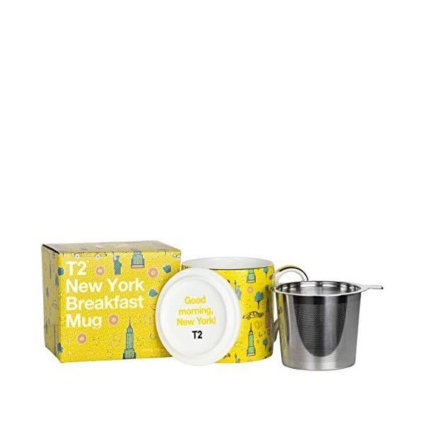 T2 Iconic Mug with Infuser - New York Breakfast