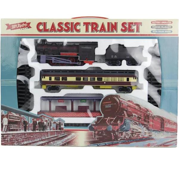 SupeRetro Retro Train Set