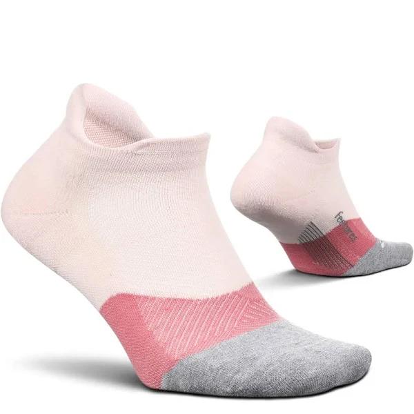 Sale: Feetures Golf Max Cushion No Show Tab Socks Frose / Large