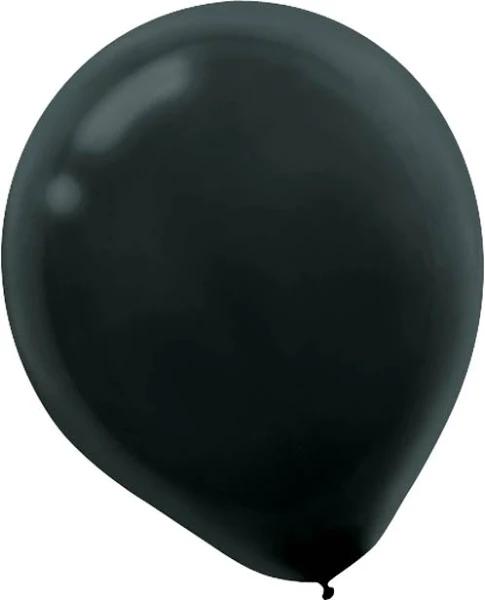 Latex Balloons 12cm 50 Pack Black