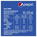 Pepsi Multipack Cans 375ml 10 Pack