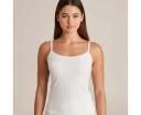 Lily Loves Pointelle Cami - White - 8 - AfterPay & zipPay Available