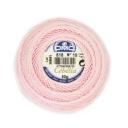 DMC Cebelia 10, #818 Baby Pink, Combed Cotton Crochet Thread 50g