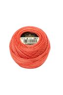 DMC Pearl Cotton Ball Size 8 87yd Dark Red Copper