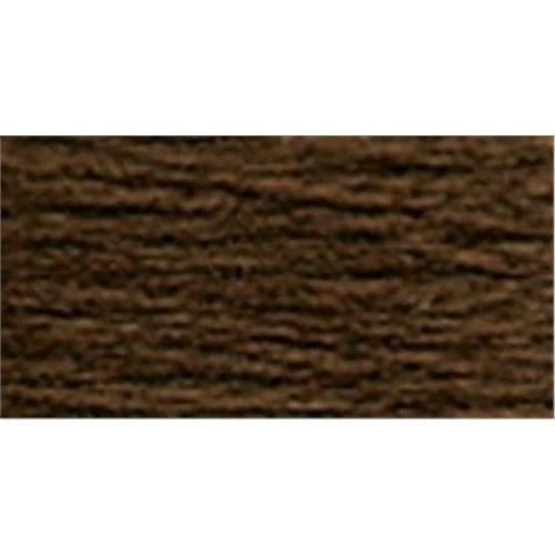 DMC Pearl Cotton Skein Size 5 27.3yd Ultra Dark Coffee Brown