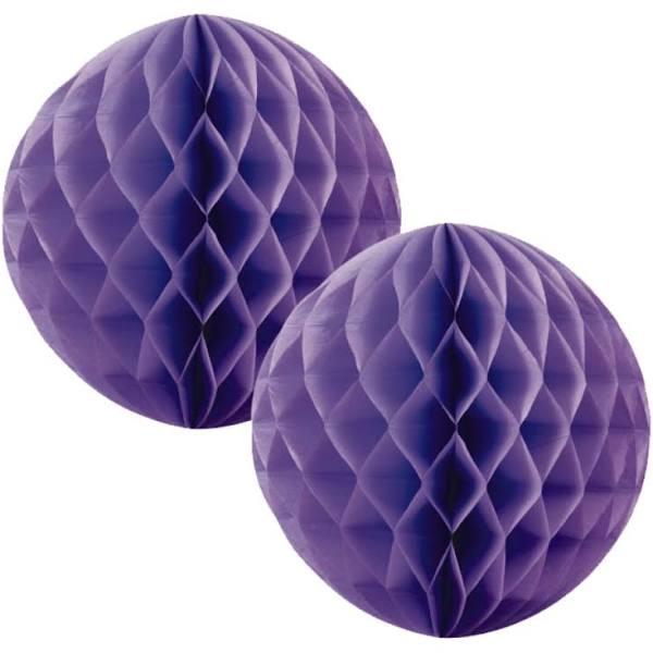 Lilac Honeycomb Ball 15cm (2 Pack)