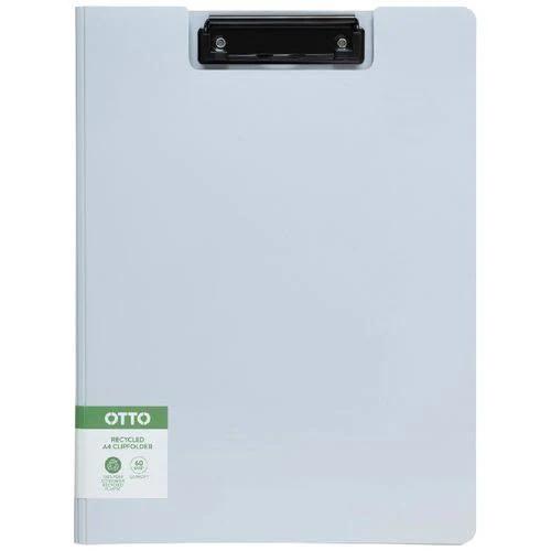 Otto Post Consumer Recycled Clipfolder Pale Grey