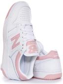 New Balance 480 White/Pink Trainers - US 7.5