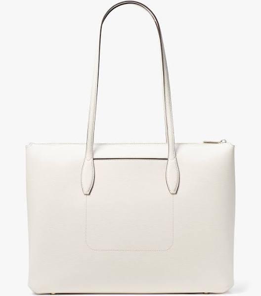 Kate Spade All Day Zip Top Tote Bag - Parchment - AfterPay & zipPay Available