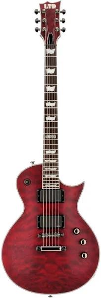 Ltd EC-401 QM See Thru Black Cherry