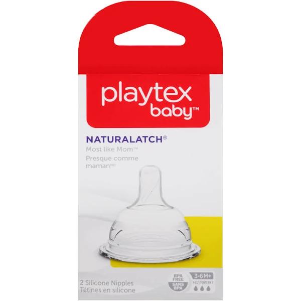 Playtex NaturaLatch Silicone Nipple, Y-Cut