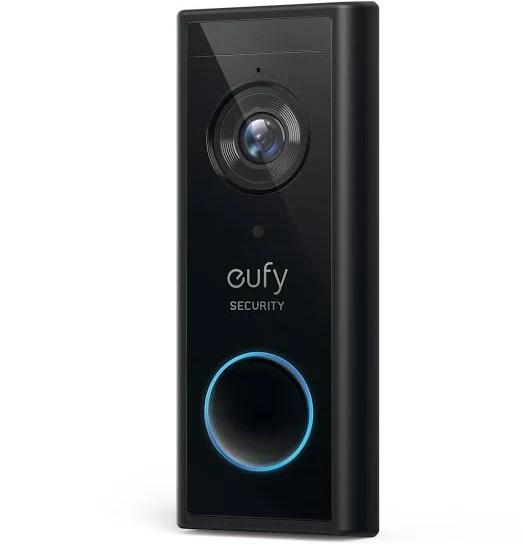 Eufy Security, Wireless Add-On S220 Video Doorbell with 2K Resolution, 2-Way Audio, Simple Self-Installation, Homebase 2 Required