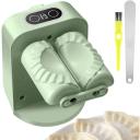 Electric Dumpling Maker, 2 Mode Automatic Dumpling Maker with Spoon Brush,usb Rechargeable Non-slip Pierogi Press Machine,Ravioli Maker,household