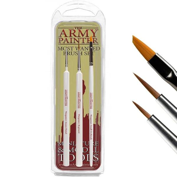 Army Painter - Most Wanted Brush Set